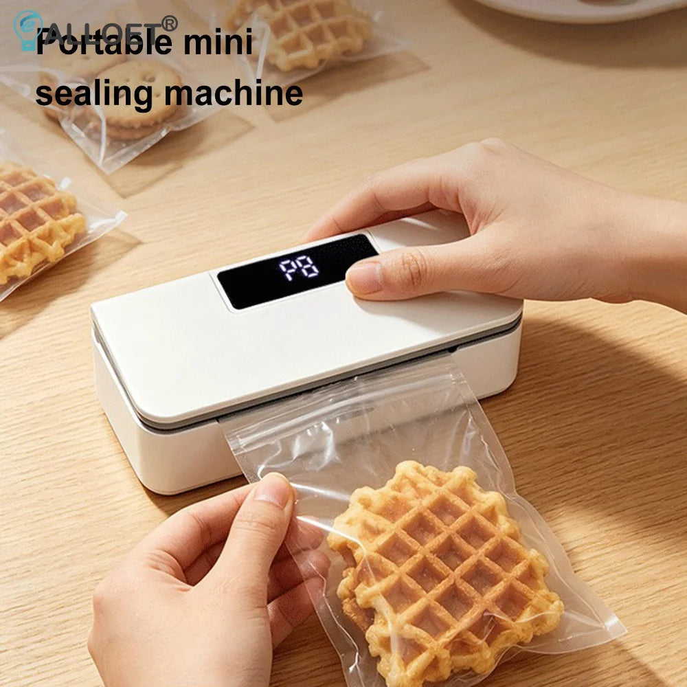 Mini Portable Bag Sealer with Magnet