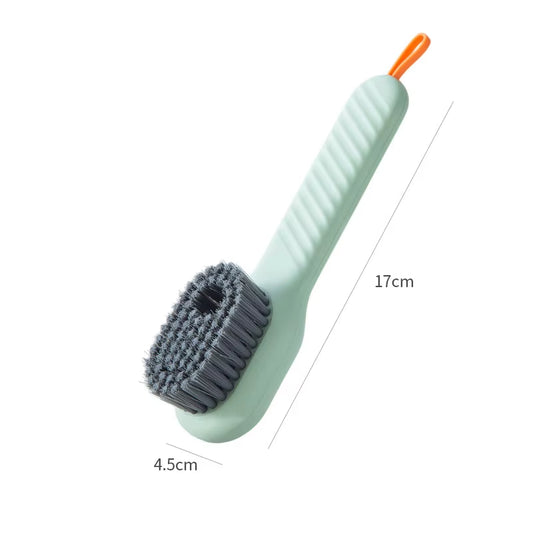 2024 New Washing Soft Clothes Sneaker Cleaning Multifunctional Liquid Shoes Brushes with Dispenser